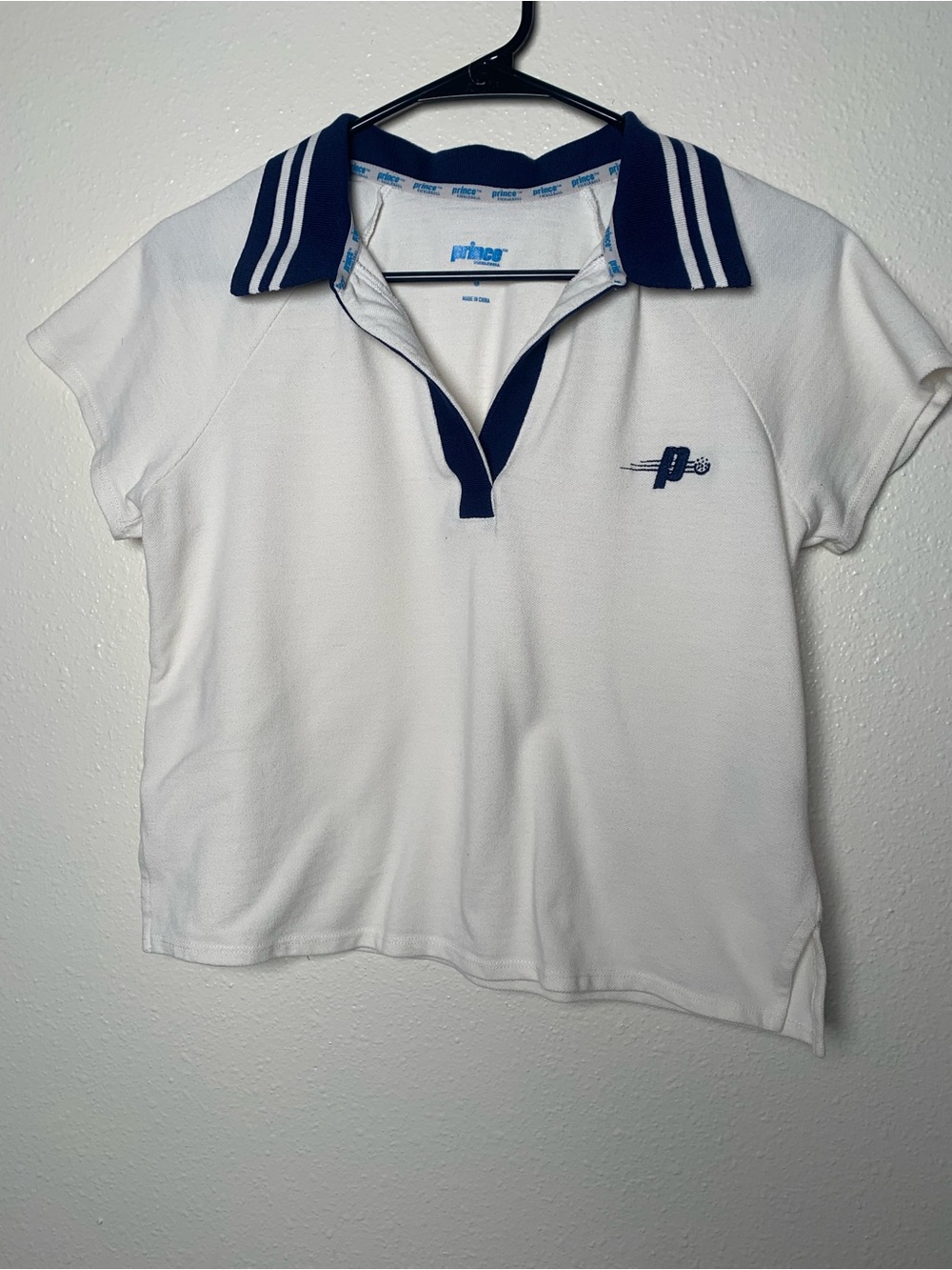Prince White PickleBall Polo